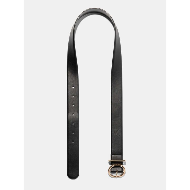 Veronika Maine Oval Buckle Leather Keeper image number 1